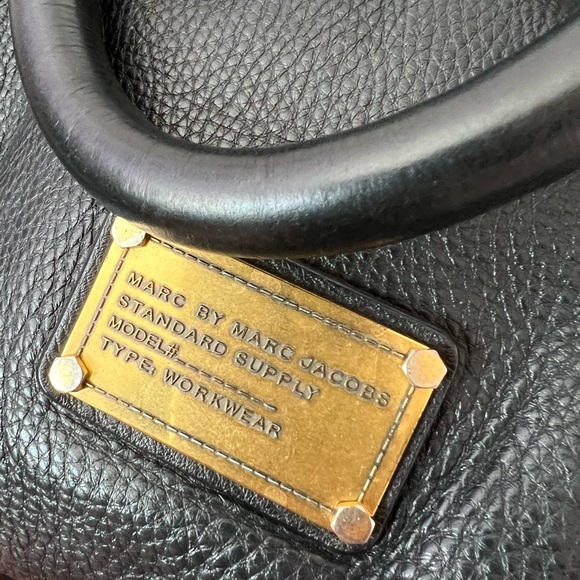 Marc Jacobs classic Q black leather shoulder 2 way bag - Picture 10 of 13